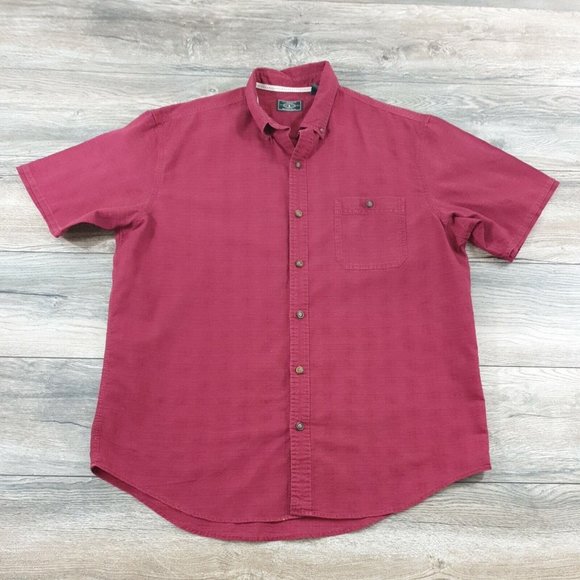 G.H. Bass & Co. Other - G.H. Bass Men Large Short Sleeve Shirt Outdoor Casual Camping Relaxed Vacation